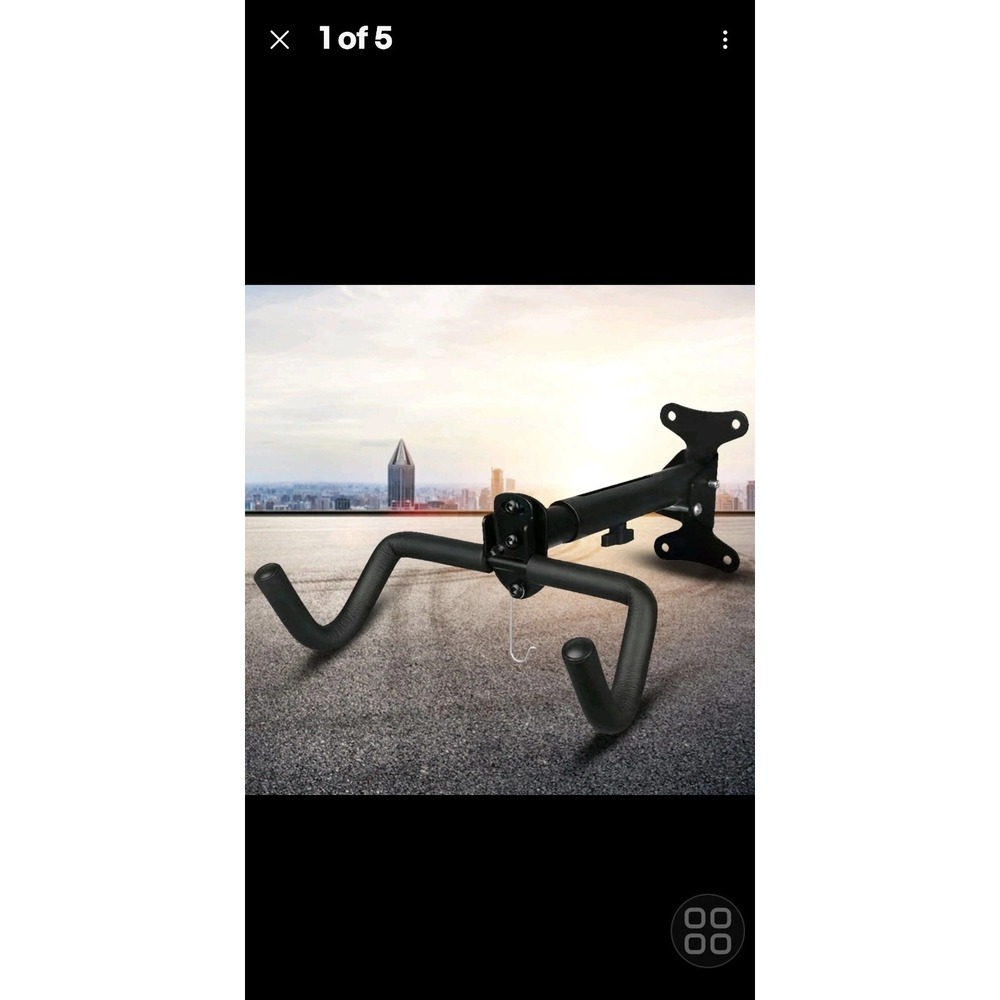 Bike Wall Mount Rack Wall Hook Road Hanging Rack MTB Bicycle Hanger Space Saving